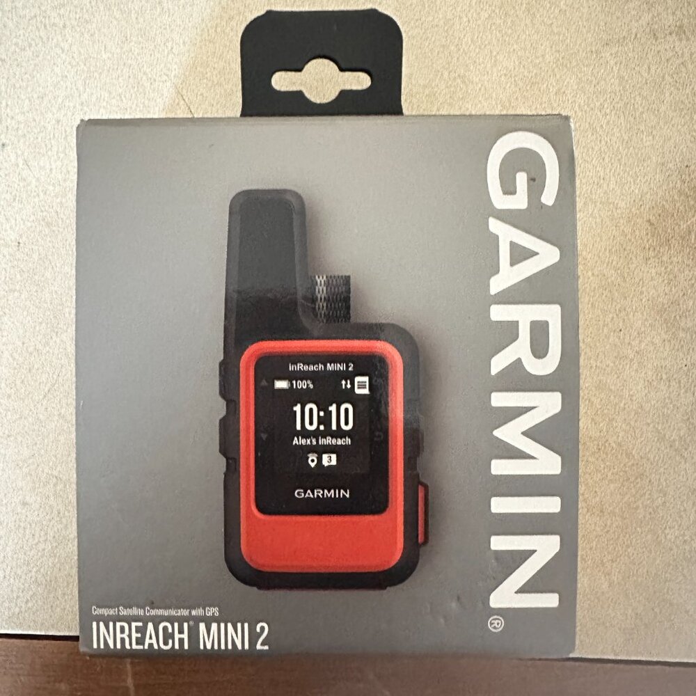 Garmin InReach Mini 2 -BRAND NEW, not used, never connected!